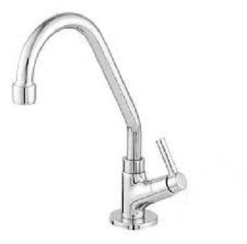 Torneira para Cozinha Bica Móvel Mesa 1/4 Volta 1167 C65 Metais Titânio Imagem de Torneira para Cozinha Bica Móvel Mesa 1/4 Volta 1167 C65 Metais Titânio