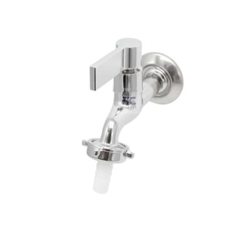 Torneira Para Jardim Tanque Com Bico Cromada 1130 C-70 1/4 V - HC METAIS Imagem de Torneira Para Jardim Tanque Com Bico Cromada 1130 C-70 1/4 V
