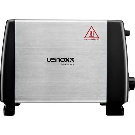 Imagem de Torradeira Elétrica 127v PTR205 Inox 6 Níveis de Temperatura Lenoxx