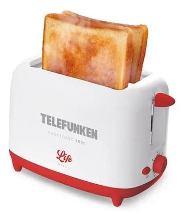 Imagem de Torradeira Elétrica Telefunken 3 Em 1 Easytoast 2000 Life