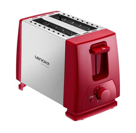Imagem de Torradeira Inox Red Ejeção Automática 6 Níveis de Temperatura Lenoxx 