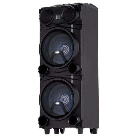 Imagem de Torre de Som Gradiente Black Bass GDB12M 1800w Bluetooth USB