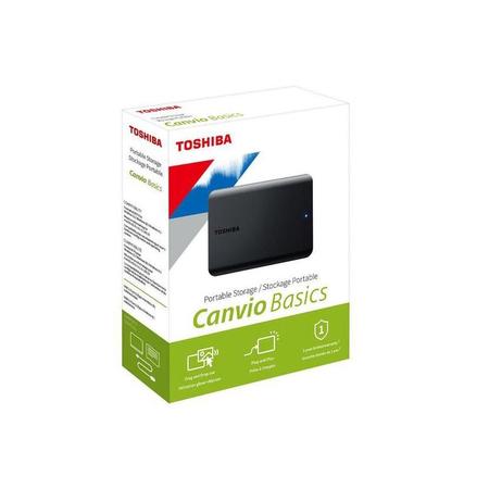 Imagem de Toshiba Canvio Basics - HD Externo 1TB USB 3.2 (HDTB510Xk3)