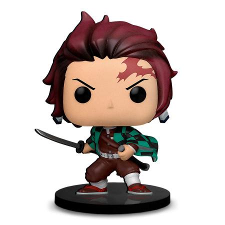 Imagem de Totem Médio Funko Tanjirõ Demon Slayer 14cm + Base