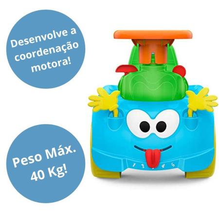 Totoka Bebê Infantil Carrinho Motoca Velotrol Com Empurrador Moto Plus  Apoio p/ Pés Menino Cardoso Toys no Shoptime