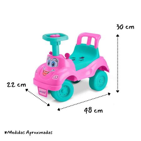 Imagem de Totokinha Cardoso - Triciclo Andador Motoca Infantil Para Bebês +18 Meses