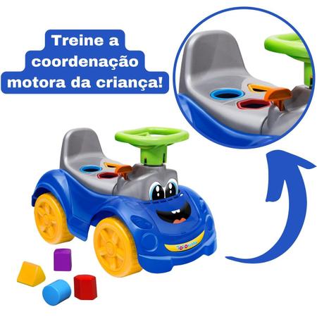 Motoca Menino Triciclo Infantil C/ Empurrador Totokinha