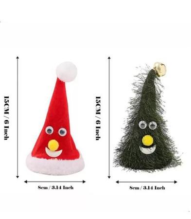 Touca Chapeu Musical Natal Gorro Dancante Canta Dança Dingo Bell - Online -  Decoração de Natal para Casa - Magazine Luiza