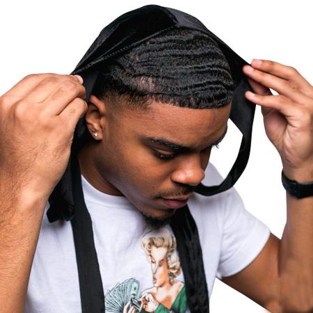 Durag para waves e penteados