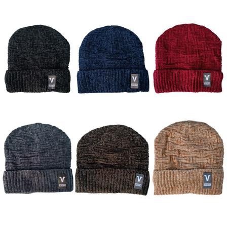 Touca Gorro de Inverno V Esports Luxo com Forro GR62217 - Lefipe