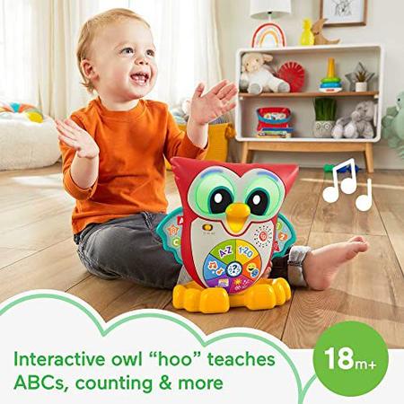 Imagem de Toy Fisher-Price Linkimals Light-Up & Learn Owl Interactive