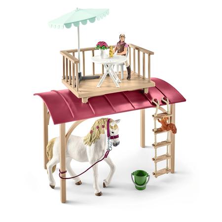 Imagem de Toy Schleich Horse Club Camper para reuniões de clubes secretos