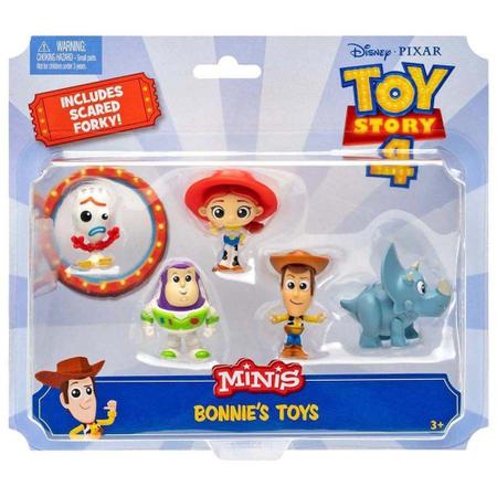 Toy Story 4 Mini Figuras Brinquedos Da Bonnie 4cm - Mattel - Bonecos -  Magazine Luiza