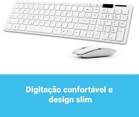 Imagem de Trabalhe Em Qualquer Lugar: Teclado E Mouse Sem Fio Notebook