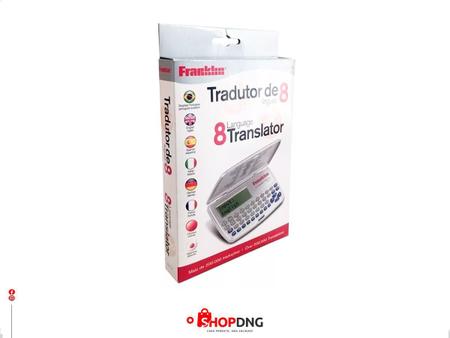 Tradutor Eletrônico Franklin Tg115 8 Idiomas Português, Inglês