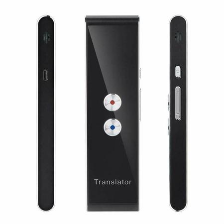 JoveTrans Mix, tradutor de linguagem portátil, dispositivo tradutor para  tradução sem fio em movimento (preto) : : Eletrônicos