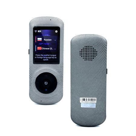 Tradutor de voz via fones de ouvido Bluetooth WT2 Plus - tradução em tempo  real