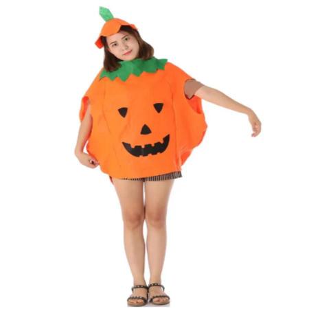 Imagem de Trajes De Abóbora Fantasia Halloween Infantil e Adulto