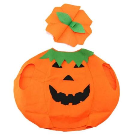 Imagem de Trajes De Abóbora Fantasia Halloween Infantil e Adulto