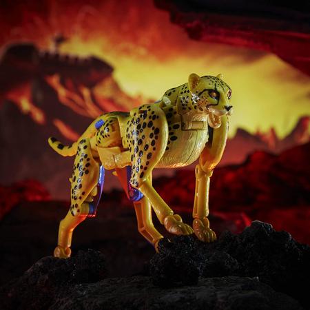 Imagem de Transformers Toys Generations War for Cybertron: Kingdom Deluxe WFC-K4 Cheetor Action Figure - Kids Ages 8 and Up, 5.5-inch