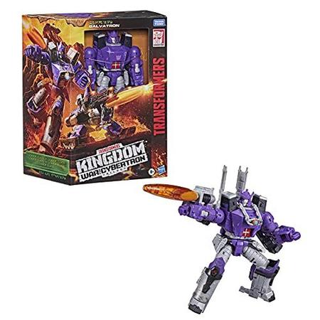 Imagem de Transformers Toys Generations War for Cybertron: Kingdom Leader WFC-K28 Galvatron Action Figure - Kids Ages 8 and Up, 7.5-inch