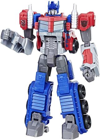 Imagem de Transformers Toys Heroic Optimus Prime Action Figure - Figura atemporal em grande escala, mudanças em caminhão de brinquedo - brinquedos para crianças 6 e up, 11 polegadas (Amazon Exclusive)