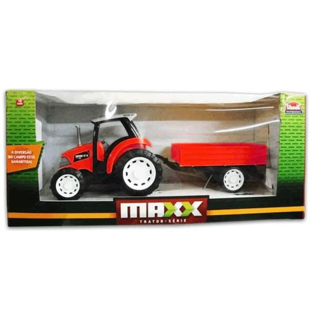 Brinquedo Maxx Trator Serie Carreta - Bom Preço Magazine