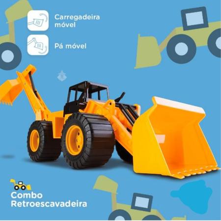 Trator Agro, Cardoso Toys, Solapa, Modelo: 4024, Cor: Multicor