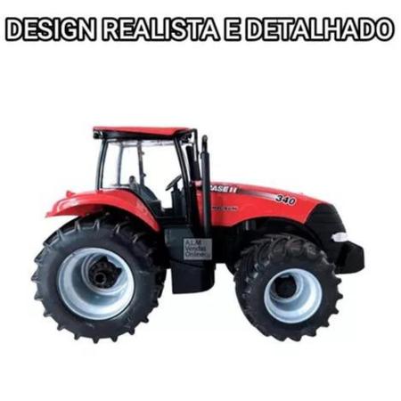 Coleção Tratores Com Pneu de Borracha - Case - Usual Brinquedos