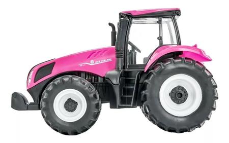 Brinquedo Infantil Trator T8 New Holland Agricultura Usual - 588 - Fabrica  da Alegria