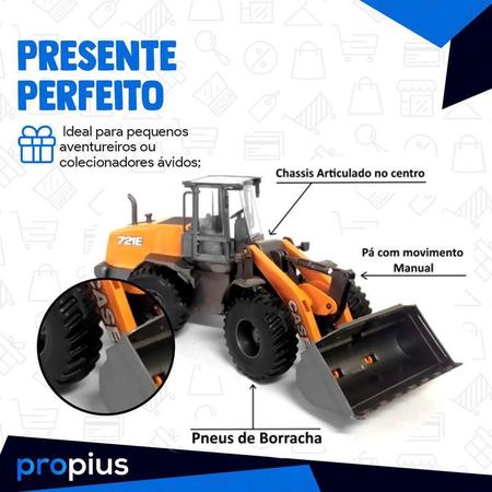 Trator Pa Carregadeira Brinquedo Mecânica Agrícola Infantil