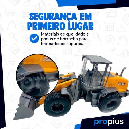 Trator Pa Carregadeira Mecânica Agrícola Enchedeira Infantil em