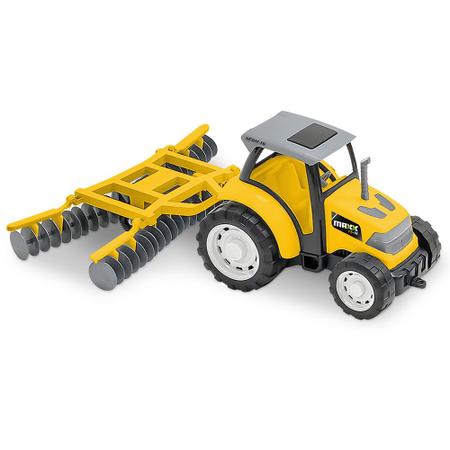 Trator Roda Livre - Maxx Trator - Arado - Sortido - Usual Brinquedos