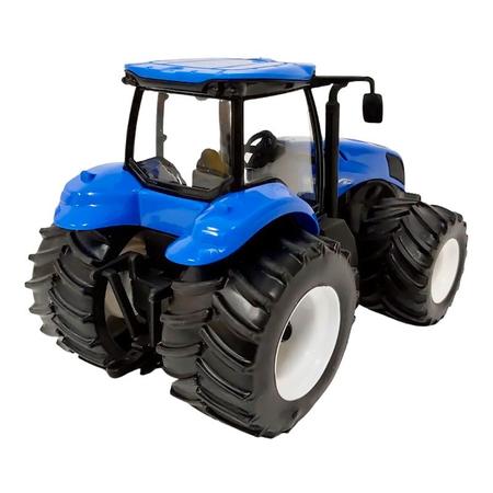 Brinquedo Infantil Trator T8 New Holland Agricultura Usual - 588 - Fabrica  da Alegria