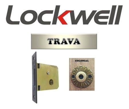 Imagem de Trava Tetra Colonial 40mm Lockwell - 912