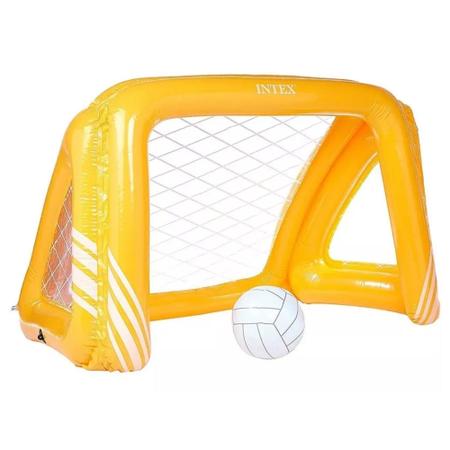 Imagem de Trave Flutuante Inflável Polo Aquático Futebol Piscina Intex - 6941057402239