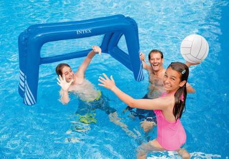 Imagem de Trave Flutuante Intex Polo Aquático Inflável 140cm