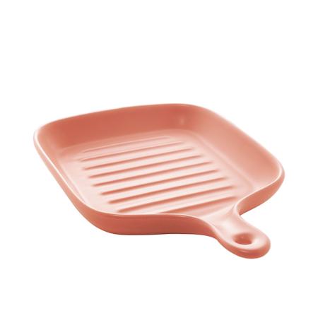 Imagem de Travessa porcelana nordica rosa matt 28633