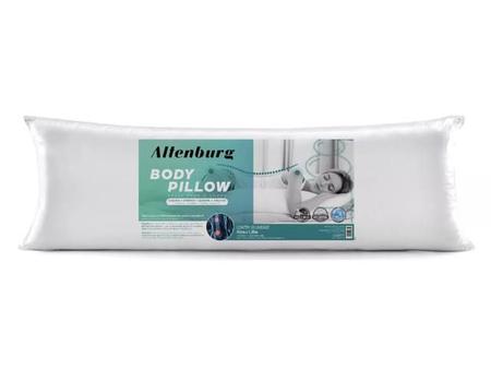 Imagem de Travesseiro de Corpo Body Pillow Microfibra Altenburg - Ajuda Manter a postura correta - Confortável para Gestantes - Macio Confortável