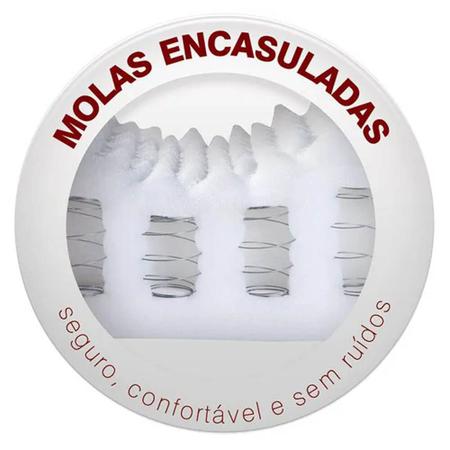 Imagem de Travesseiro Duoflex Molas Cervical Com Gomos 70x50 cm Branco