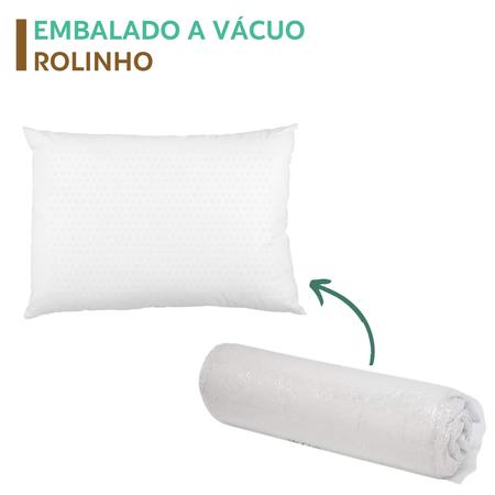 Imagem de Travesseiro Duoflex Natural Látex Slim 50 x 70 x 10