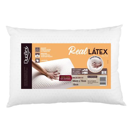 Imagem de Travesseiro Real Látex 50x70x16cm - Duoflex
