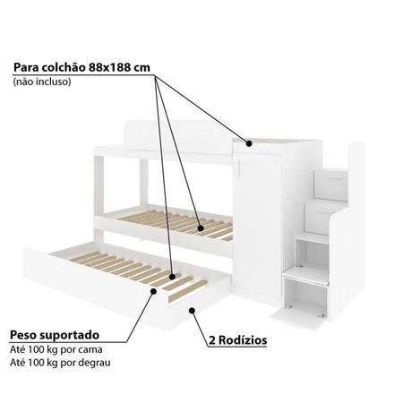 Imagem de Treliche Juvenil 5 Portas Star Plus II Casatema