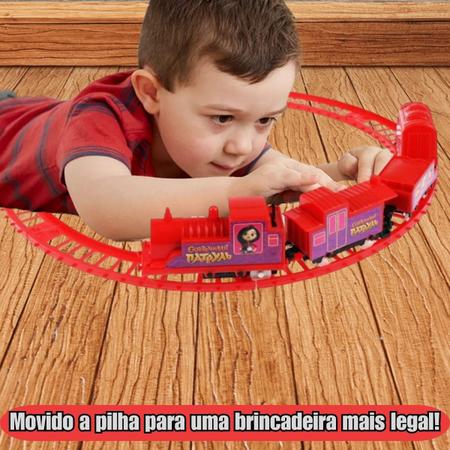 Brinquedo Trenzinho Trem Locomotiva c/ trilhos infantil - Company kids -  Trem de Brinquedo - Magazine Luiza