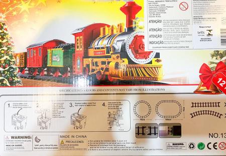 Presente De Natal De Trem De Brinquedo Elétrico