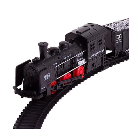 Ferrorama Trem Elétrico À Pilha Locomotiva Trilho E Vagões 