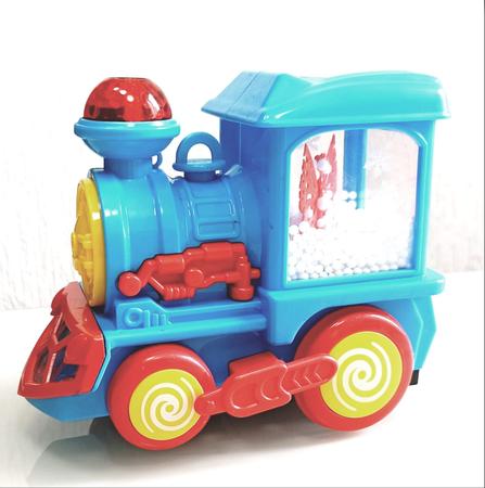 Trem Locomotiva Infantil Solta Fumaça E Luzes E Sons Fun Train - Toy king -  Trem de Brinquedo - Magazine Luiza