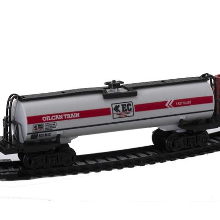 Ferrorama Trenzinho Eletrico Rail Train Trem Eletrico Com Luz e Som DM Toys  - Escorrega o Preço