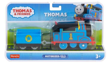 Thomas & Friends Motorizado Thomas com Annie & Clarabel - Trem de Brinquedo  com Sons e Frases - Fisher-Price - Trem de Brinquedo - Magazine Luiza