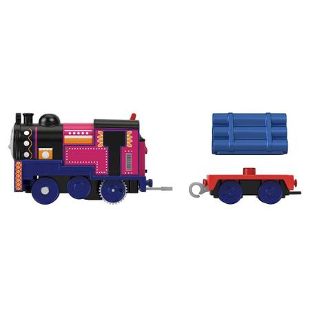 Thomas & Friends Motorizado Thomas com Annie & Clarabel - Trem de Brinquedo  com Sons e Frases - Fisher-Price - Trem de Brinquedo - Magazine Luiza